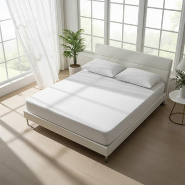 Luxury Cotton Fitted Bedsheet Collection โ Effortless Style, Everyday Comfort