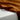 Brown fabric draped over a white surface