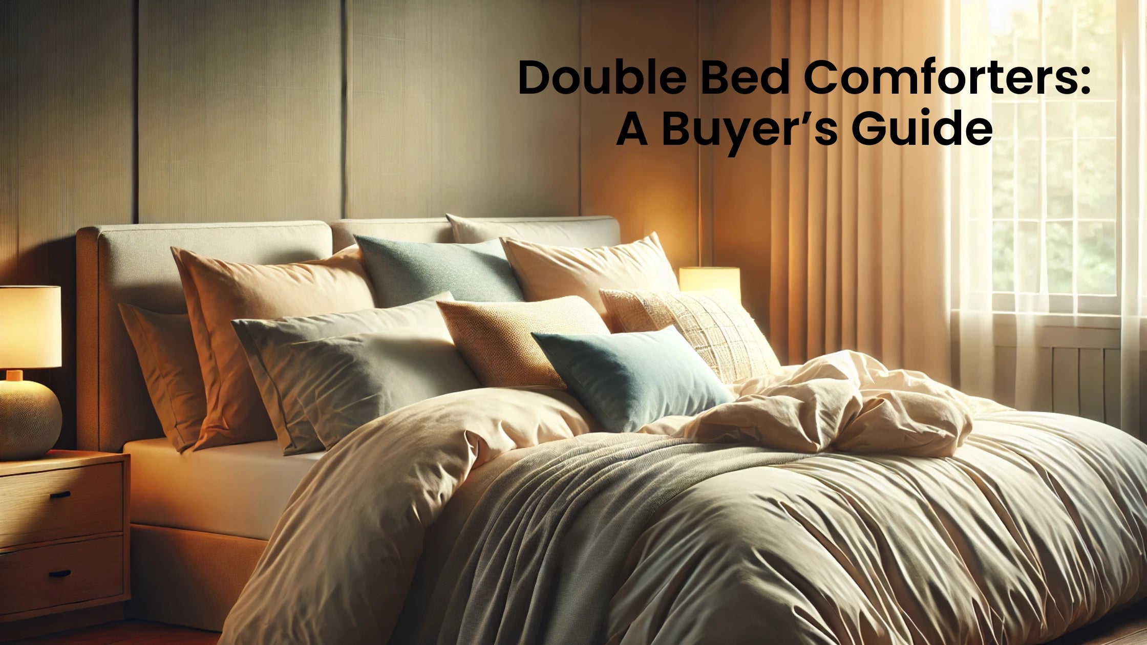 Double Bed Comforters: A Buyer’s Guide