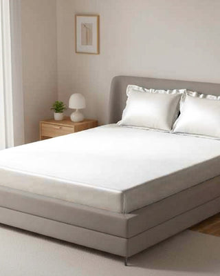 Satin Luxury Fitted Bed Sheet Series
