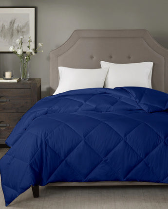 summer ac comforter medium blue