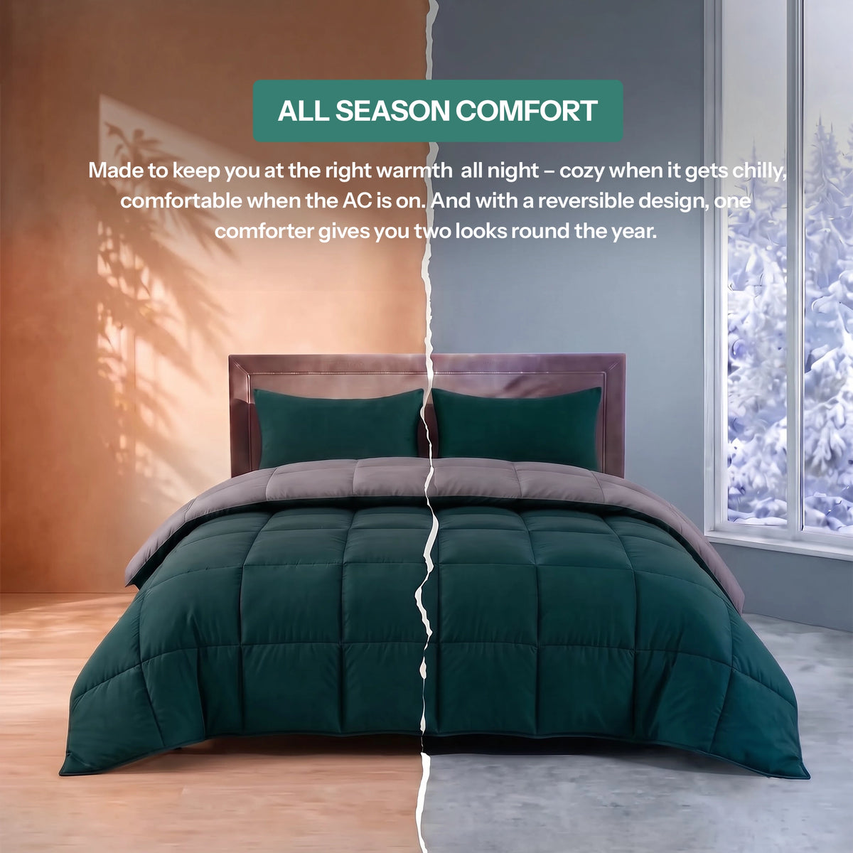 All Season Reversible Comforter