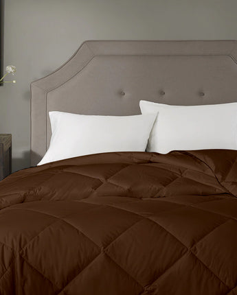 Razzai Summer Season 100 GSM Ac Comforter Super Soft Fluffy Comforter |Chocolate Brown