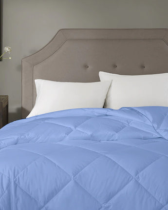 Razzai Summer Season 100 GSM Ac Comforter Super Soft Fluffy Comforter |Sky Blue