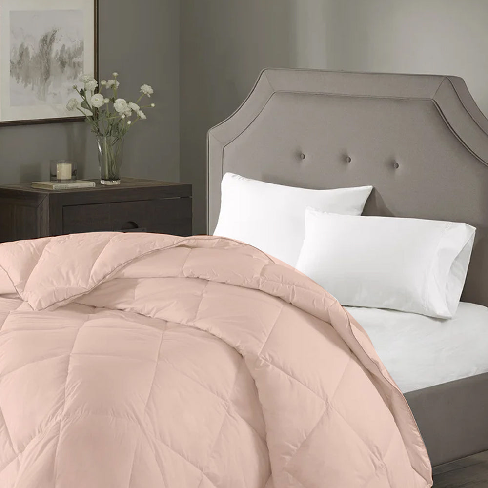 Razzai Summer Season 100 GSM Ac Comforter Super Soft Fluffy Comforter |Peach