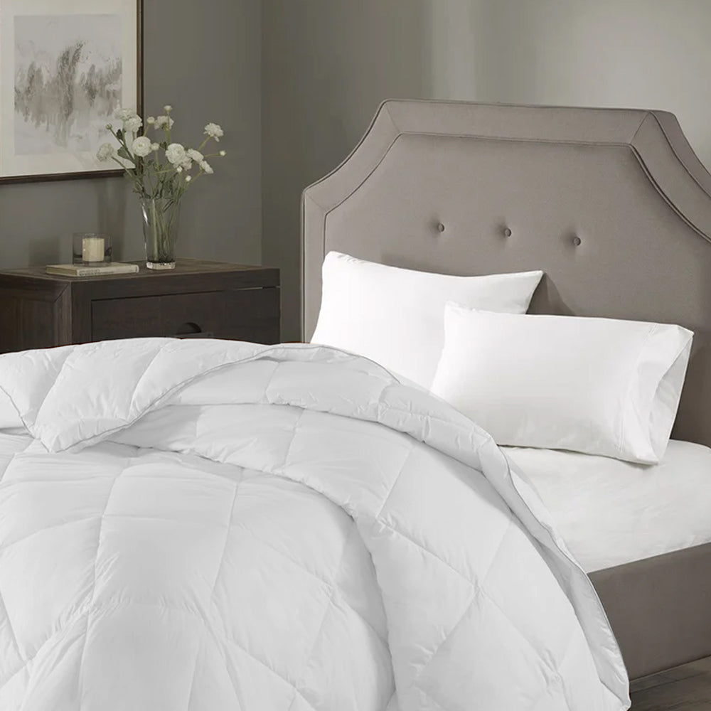 Razzai Summer Season 100 GSM Ac Comforter Super Soft Fluffy Comforter |White