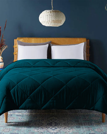 comforter for ac room teal