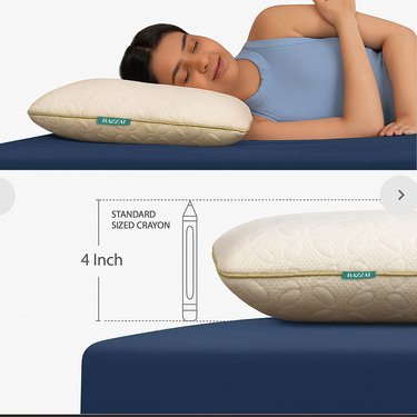 Slim Memory Foam Pillow