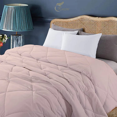 150 GSM Soft AC Comforter |Lightweight & Microfiber |Peach|