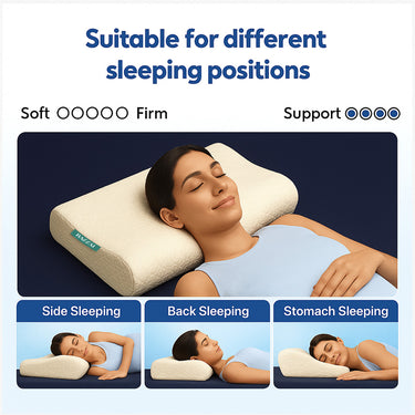 Cervical Contour Memory Foam Pillow