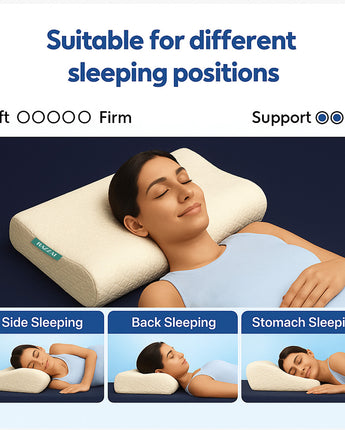 Cervical Contour Memory Foam Pillow