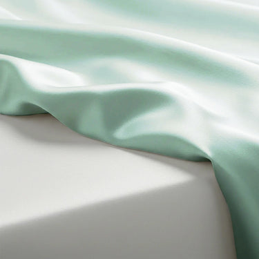 French Grey Satin Flatted Bedsheet – Smooth, Elegant & Comfortable