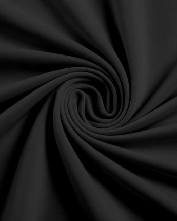 Black Cotton Flat Bedsheet – Modern, Soft & Effortlessly Stylish