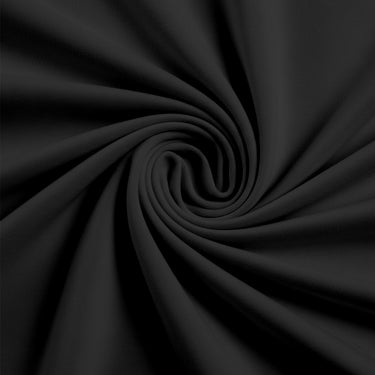 Black Cotton Flat Bedsheet – Modern, Soft & Effortlessly Stylish