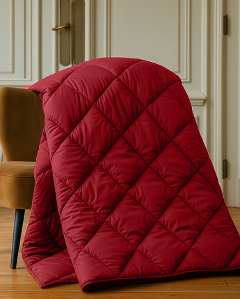Luxury plush bedding comforter for refined interiors and restful sleep.