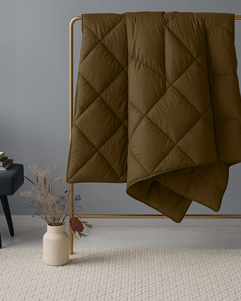 Ultra-soft plush comforter by Razzai World for high-end interiors