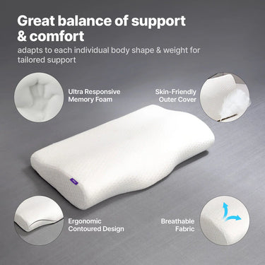 Memory Butterfly Contour Pillow