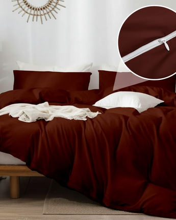 Razzai Super Soft Microfiber Piece Razzai Cover/ Duvet Cover and 2 Pillow Cover (18X28 Inches)