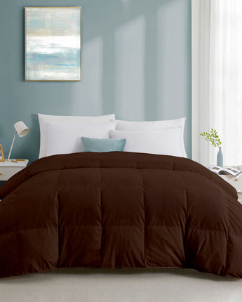 microfiber bed comforter chocolate brown