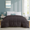  Best Affordable 300 GSM Comforter – Luxury Bedding for Mild Winter Nights (dark grey)