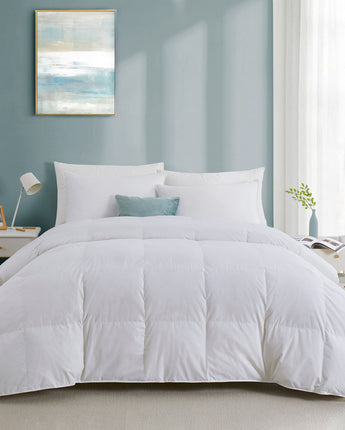 quilted bedding white