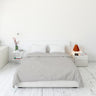  Durable duvet cover combining breathability, softness, and long-lasting luxury (silver)