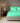 Aqua Green Satin Fitted Bedsheet With Pillow Cover