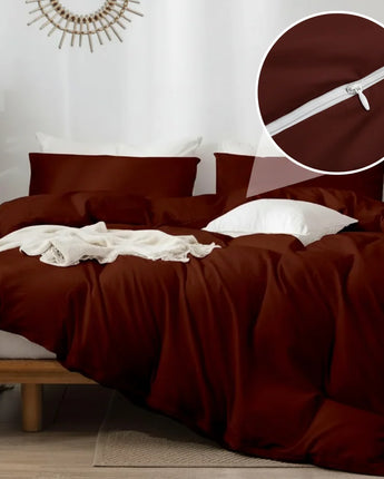 Razzai Super Soft Microfiber Piece Razzai Cover/ Duvet Cover and 2 Pillow Cover (18X28 Inches)