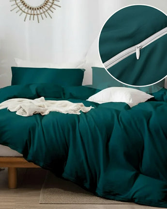 Razzai Super Soft Microfiber Piece Razzai Cover/ Duvet Cover and 2 Pillow Cover (18X28 Inches)