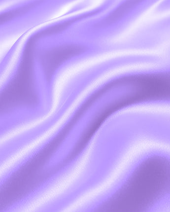 Luxury Lavender Velvet Satin Fitted Bedsheet – Silky Soft & Wrinkle-Free Comfort