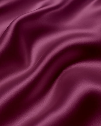 Light Mauve Satin Fitted Bedsheet | Smooth Velvet Finish | Premium Bedroom Luxury