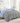 Razzai - 500 GSM Soft Hotel Quality-Down Alternative Reversible Comforter/Microfiber Quilt Blanket |Silver/Sky Blue